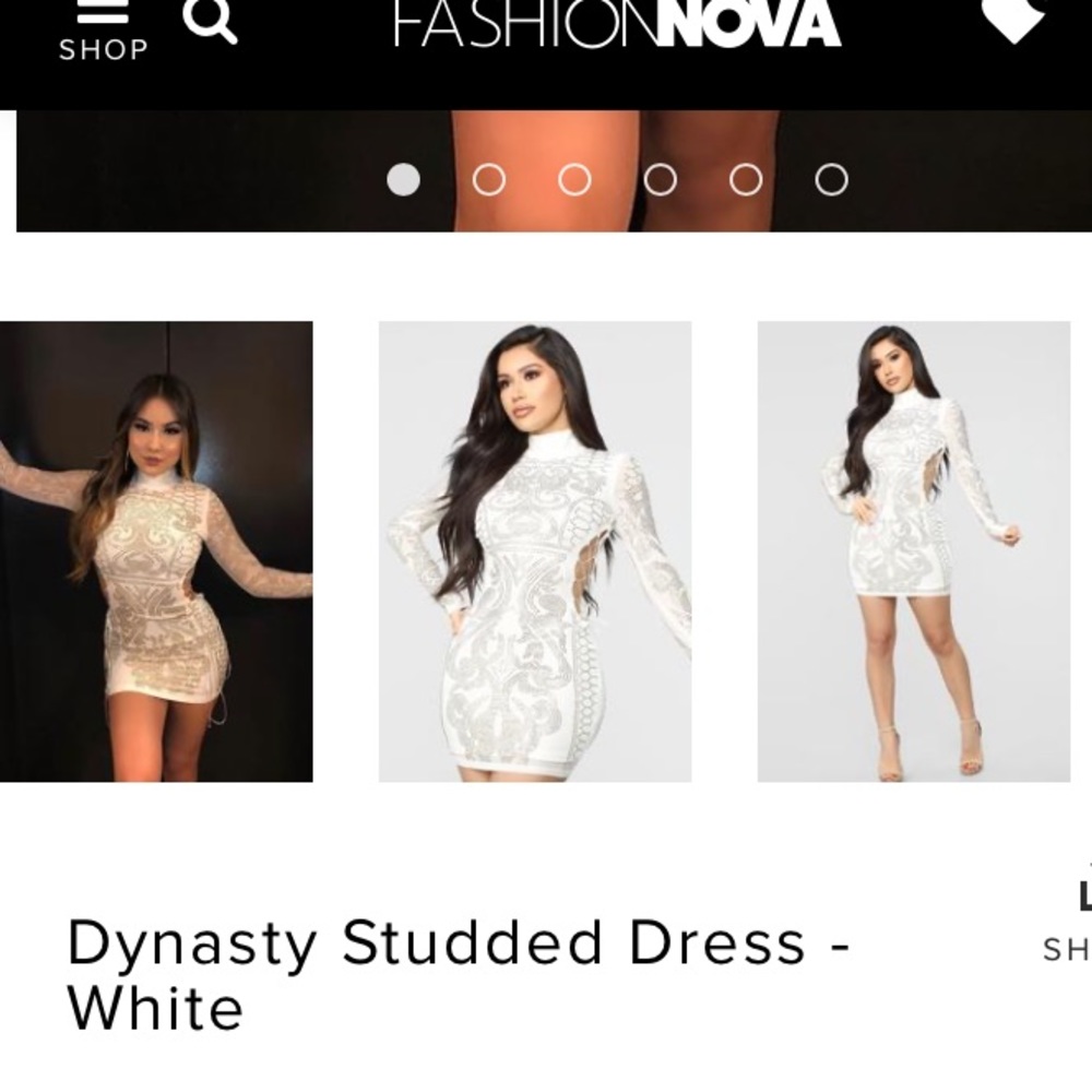 Fashion Nova - Dynasty Studded Dress
